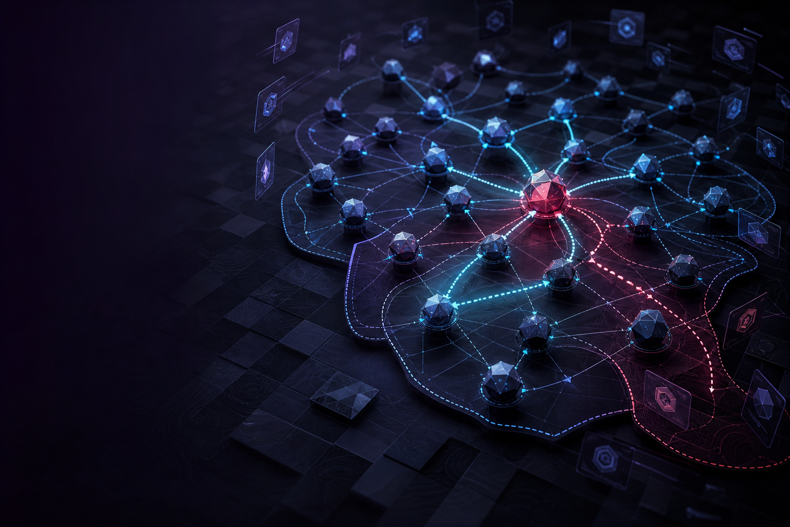 Featured image about attacks on multi-agent systems, A2A, rogue agents, and agent-card spoofing in offensive AI security.