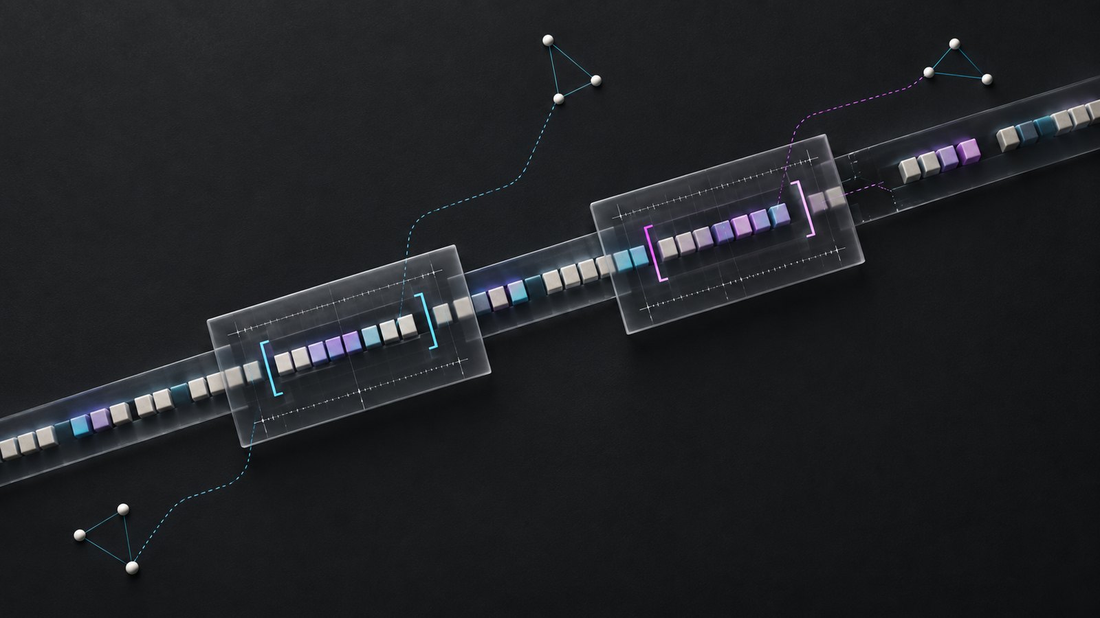 Abstract byte stream passing through two offset parser windows that disagree on HTTP request boundaries.